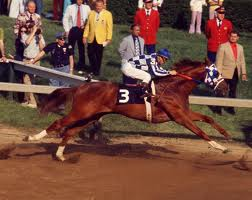 Secretariat Winning the Preakness